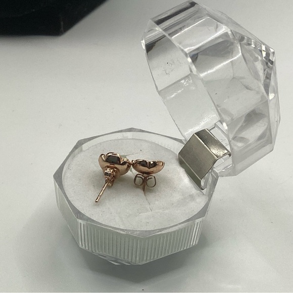 COACH Gold Flower Stud Earrings - Picture 3 of 4